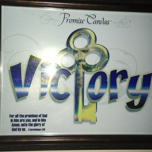 Promise canvas poster